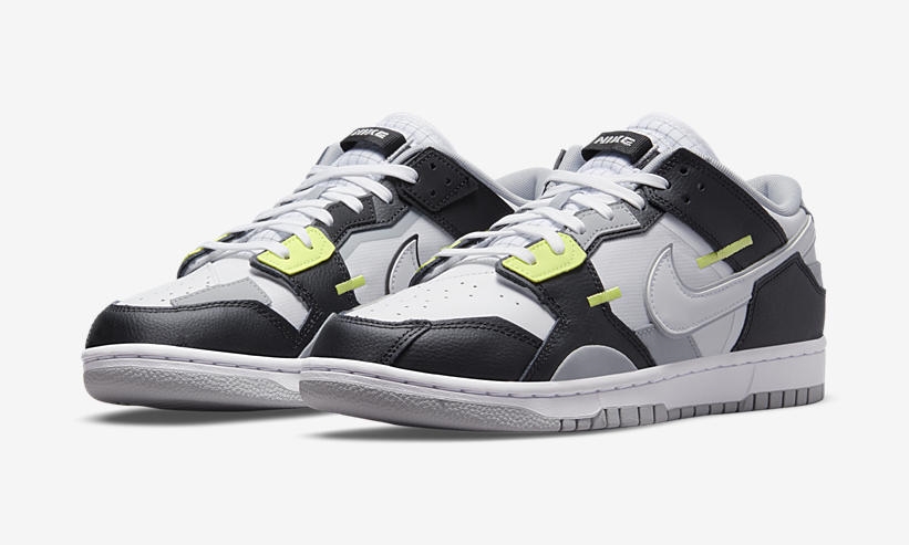 2021年 発売予定！ナイキ ダンク ロー "スクラップ/ブラック/ホワイト/ライトレモンツイスト" (NIKE DUNK LOW “Scrap/Black/White/Light Lemon Twist”) [DC9723-001]