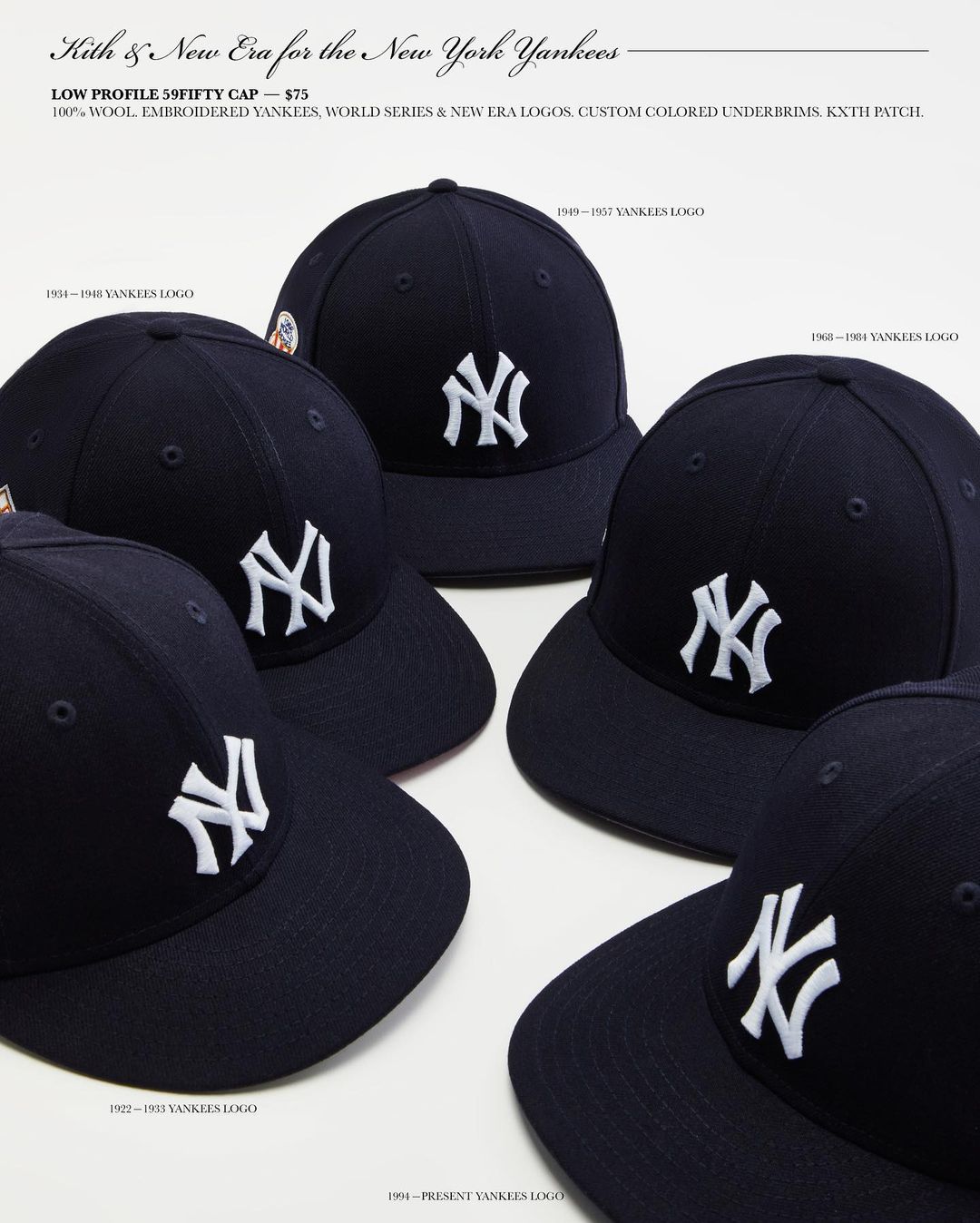 【Kith & New Era for New York Yankees -The Palette-】KITH MONDAY PROGRAM 2021年 第33弾が9/27 発売 (キス)