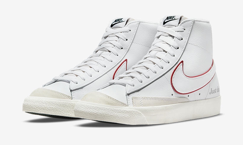 2021年 発売予定！ナイキ ブレーザー ミッド 77 “ジャスト・ドゥ・イット/ホワイト” (NIKE BLAZER MID 77 “Just Do It/White”) [DQ0796-100]