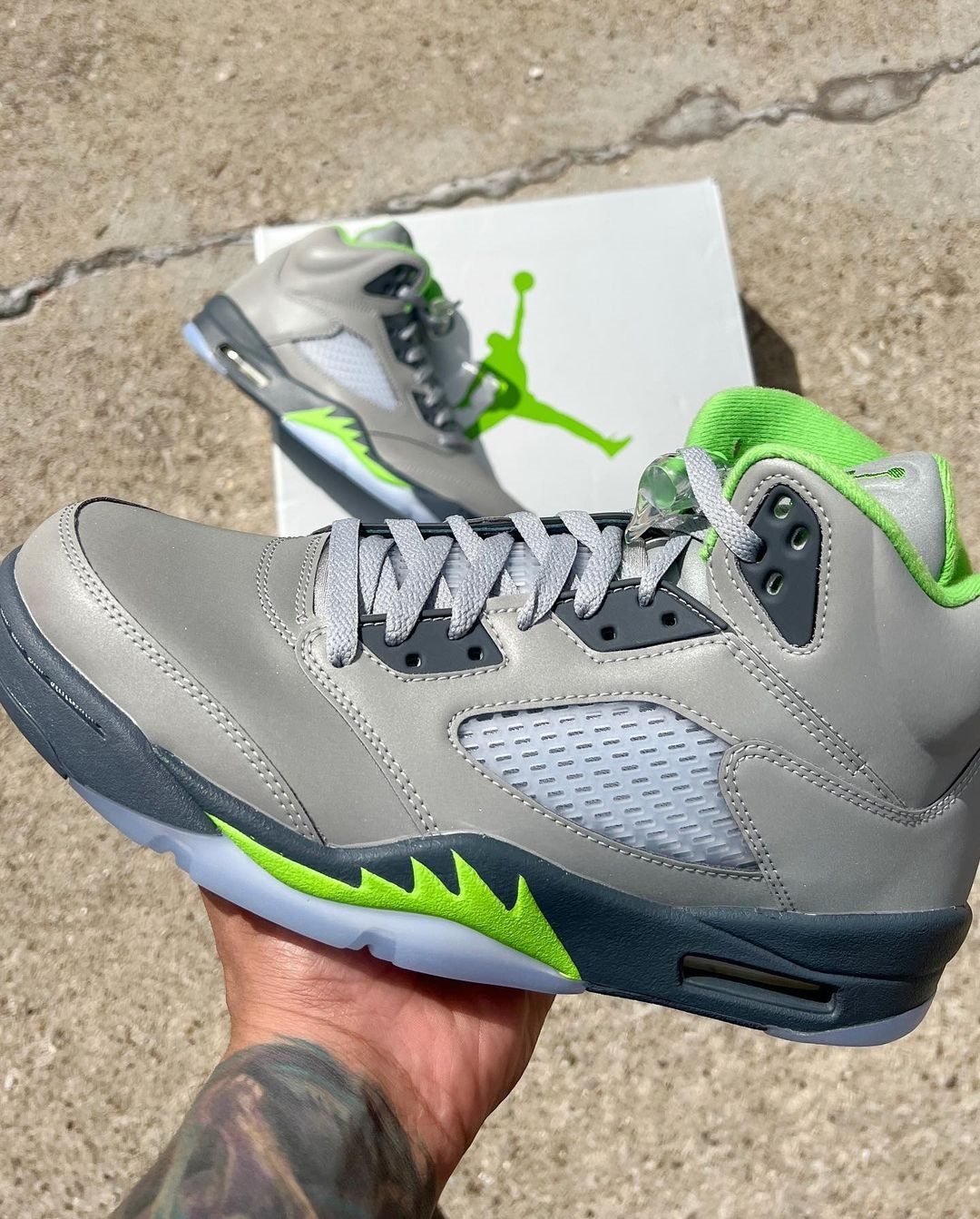 【国内 5/28 発売】ナイキ エア ジョーダン 5 レトロ “グリーンビーン” (NIKE AIR JORDAN 5 RETRO “Green Bean”) [DM9014-003]