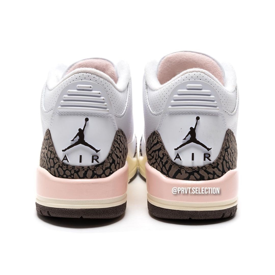 【国内 5/5 発売】ナイキ ウィメンズ エア ジョーダン 3 レトロ “ホワイト/ダークモカ” (NIKE WMNS AIR JORDAN 3 RETRO “White/Dark Mocha”) [CK9246-102]