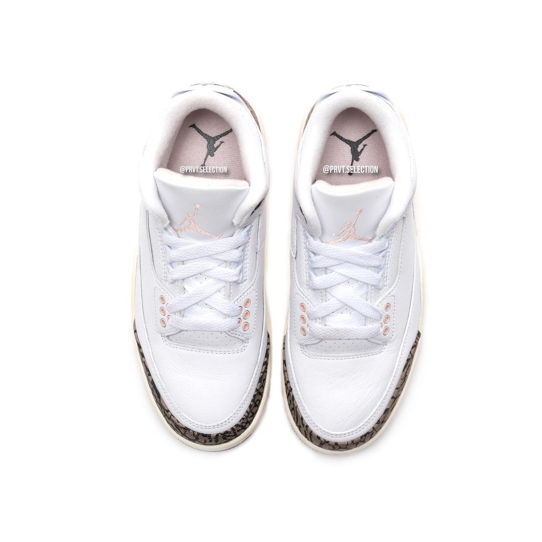 【国内 5/5 発売】ナイキ ウィメンズ エア ジョーダン 3 レトロ “ホワイト/ダークモカ” (NIKE WMNS AIR JORDAN 3 RETRO “White/Dark Mocha”) [CK9246-102]