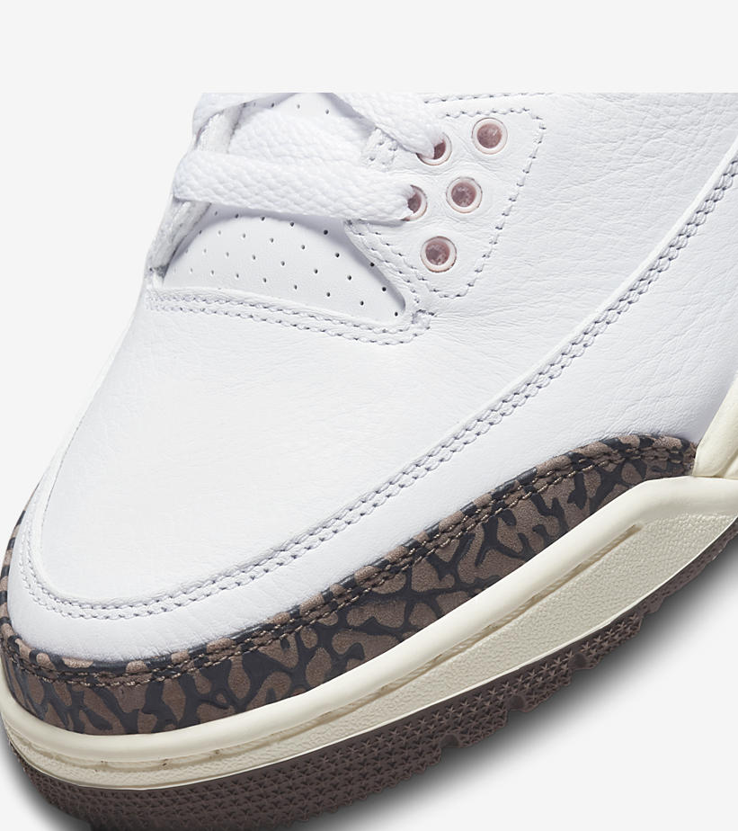 【国内 5/5 発売】ナイキ ウィメンズ エア ジョーダン 3 レトロ “ホワイト/ダークモカ” (NIKE WMNS AIR JORDAN 3 RETRO “White/Dark Mocha”) [CK9246-102]