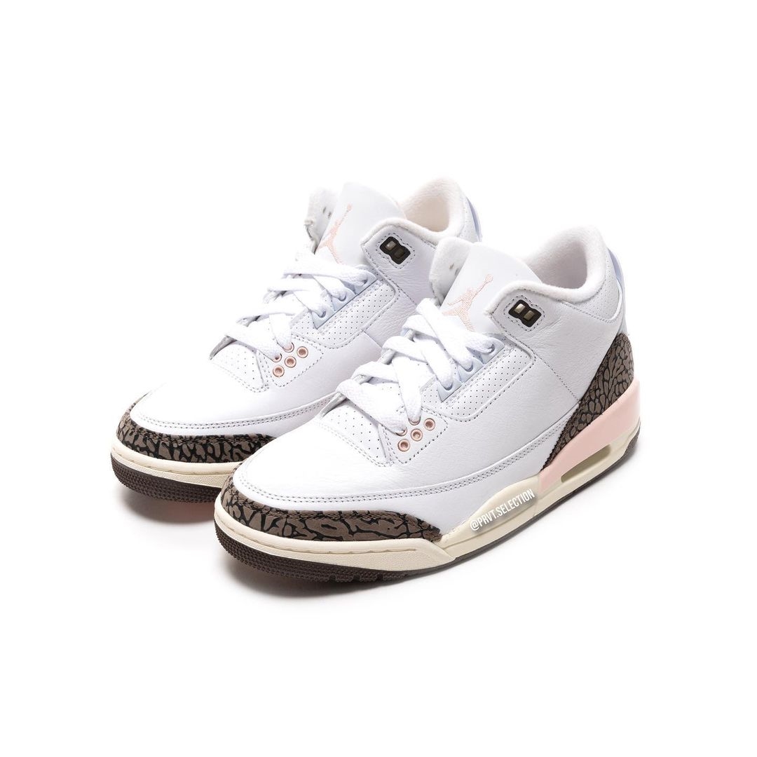 【国内 5/5 発売】ナイキ ウィメンズ エア ジョーダン 3 レトロ “ホワイト/ダークモカ” (NIKE WMNS AIR JORDAN 3 RETRO “White/Dark Mocha”) [CK9246-102]