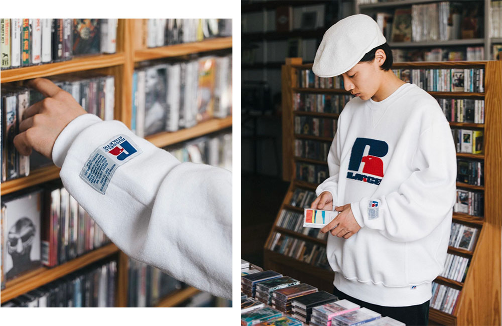 XLARGE × RUSSEL ATHLETIC 初のコラボレーションが10/2 発売 (エクストララージ ラッセル・アスレチック)