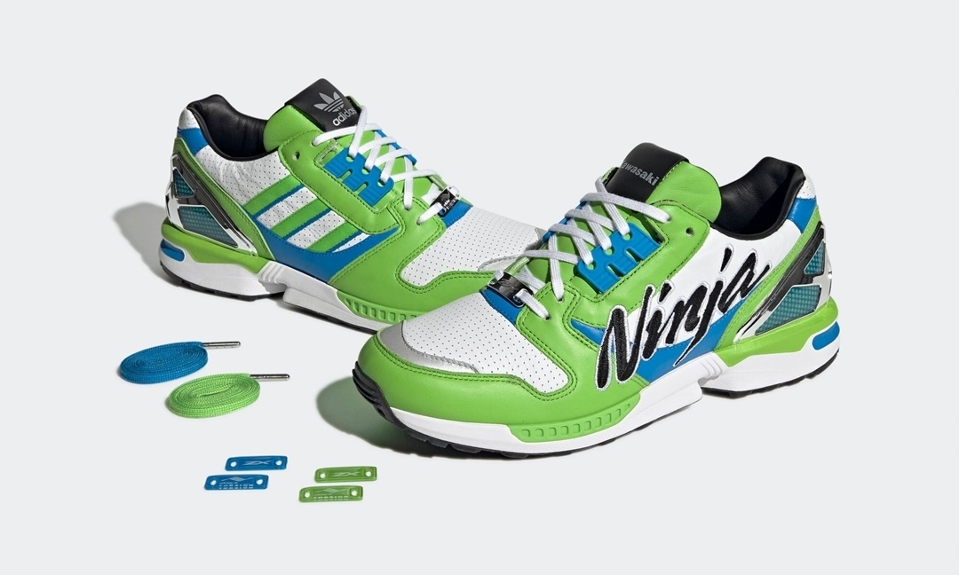 10/8 発売！KAWASAKI × adidas Originals ZX 8000 "Ninja" (カワサキ アディダス オリジナルス ゼットエックス "ニンジャ") [GW3358]