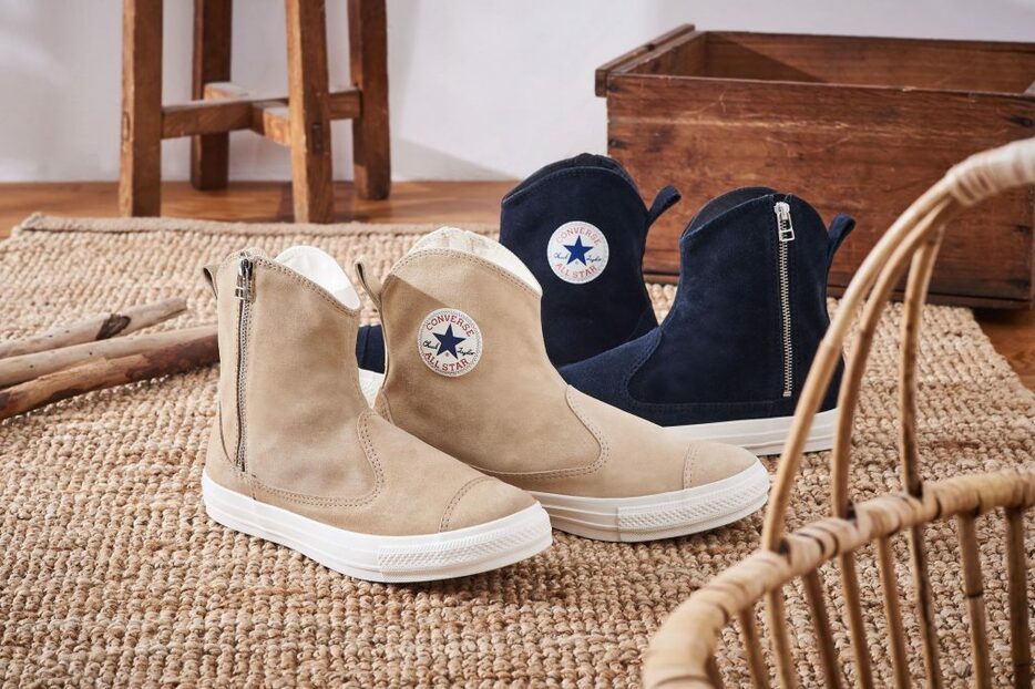 9/28 発売！ウェスタンブーツの特徴的なパターンを履き口やバンプに落とし込んだ CONVERSE SUEDE ALL STAR WESTERNBOOTS Z HI (コンバース スエード オールスター ウェスタンブーツ Z HI)