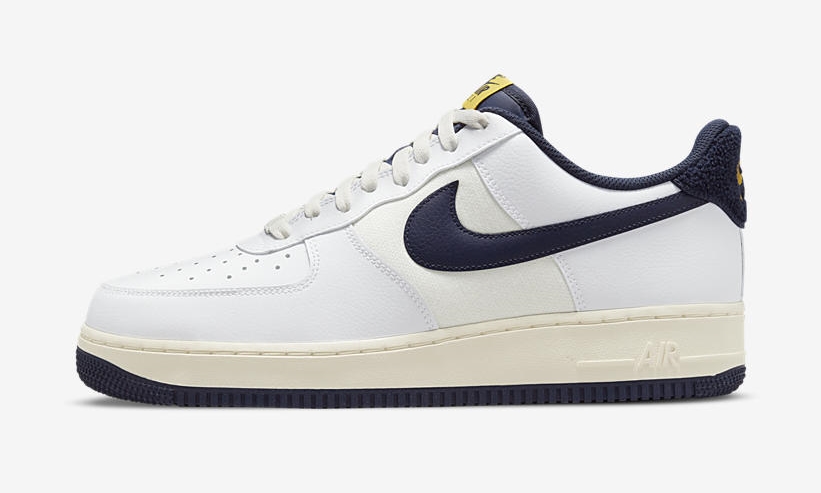 2021年 発売予定！ナイキ エア フォース 1 07 ロー “ホワイト/ミッドナイトネイビー” (NIKE AIR FORCE 1 07 LOW “White/Midnight Navy”) [DO5220-141]