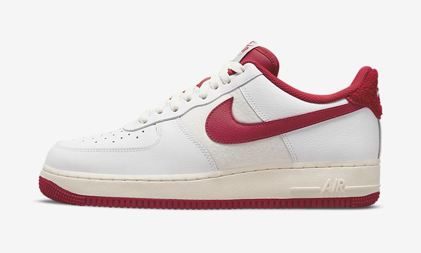 海外発売！ナイキ エア フォース 1 07 ロー “ホワイト/ジムレッド” (NIKE AIR FORCE 1 07 LOW “White/Gym Red”) [DO5220-161]