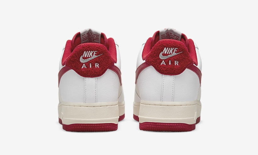 海外発売！ナイキ エア フォース 1 07 ロー “ホワイト/ジムレッド” (NIKE AIR FORCE 1 07 LOW “White/Gym Red”) [DO5220-161]