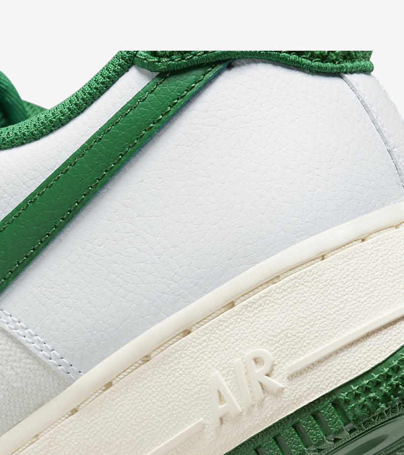 海外発売！ナイキ エア フォース 1 07 ロー “ホワイト/パイングリーン” (NIKE AIR FORCE 1 07 LOW “White/Pine Green”) [DO5220-131]