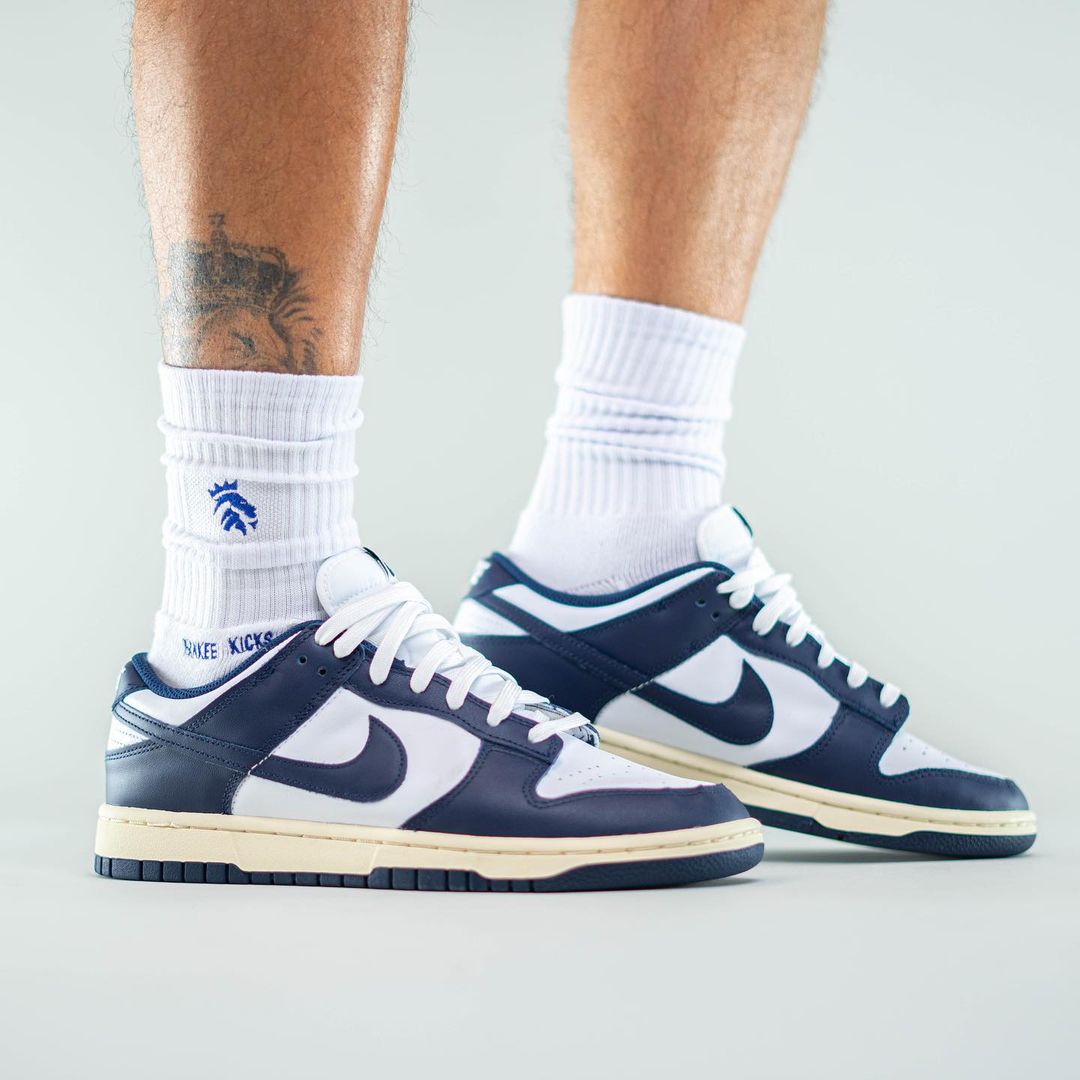 【国内 1/15 発売】ナイキ ウィメンズ ダンク ロー “エイジドネイビー/ホワイト/ネイビー” (NIKE WMNS DUNK LOW “AGED NAVY/White/Navy”) [DD1503-115]