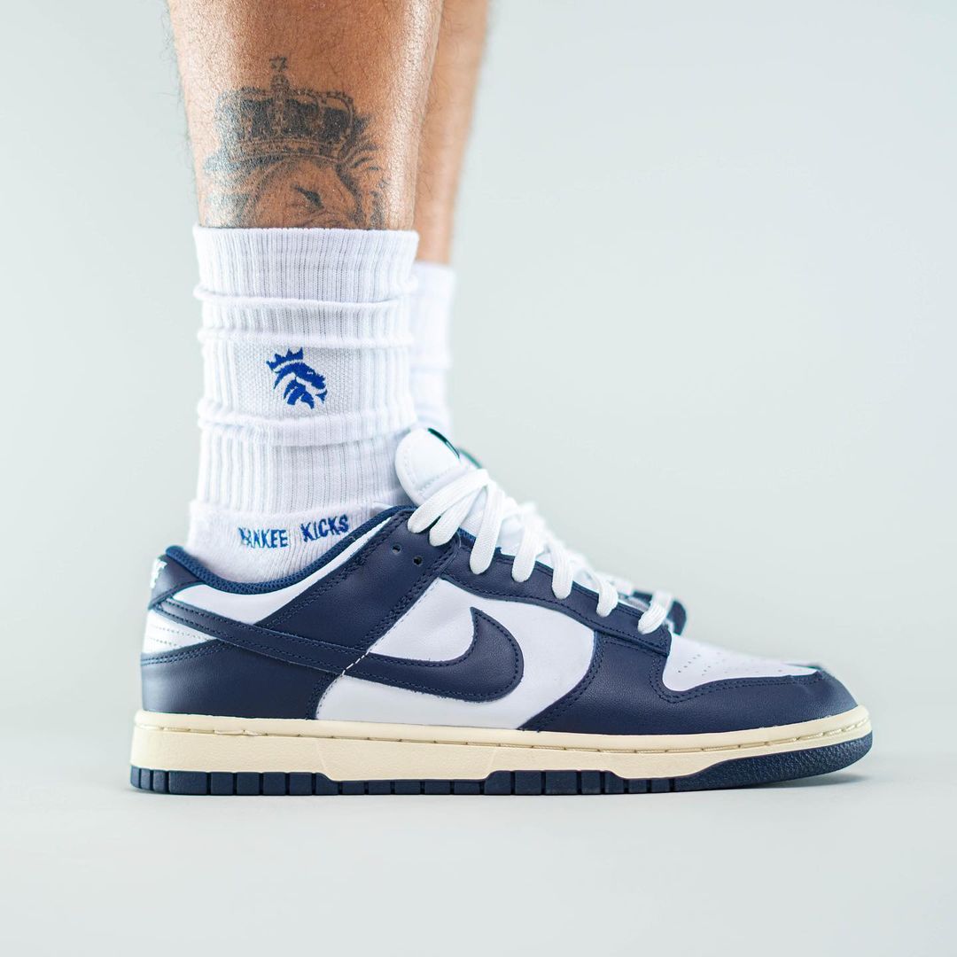 【国内 1/15 発売】ナイキ ウィメンズ ダンク ロー “エイジドネイビー/ホワイト/ネイビー” (NIKE WMNS DUNK LOW “AGED NAVY/White/Navy”) [DD1503-115]