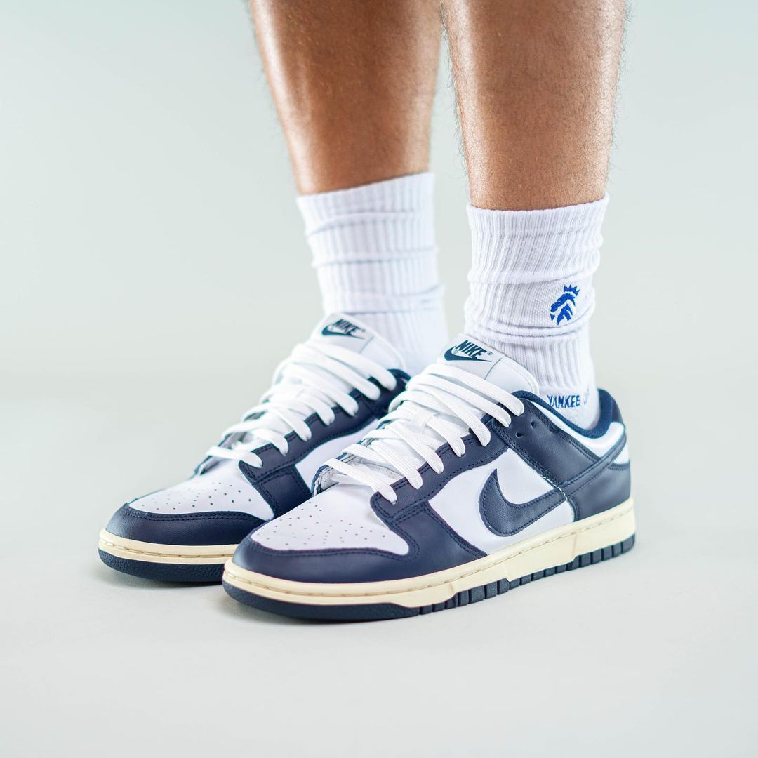 【国内 1/15 発売】ナイキ ウィメンズ ダンク ロー “エイジドネイビー/ホワイト/ネイビー” (NIKE WMNS DUNK LOW “AGED NAVY/White/Navy”) [DD1503-115]