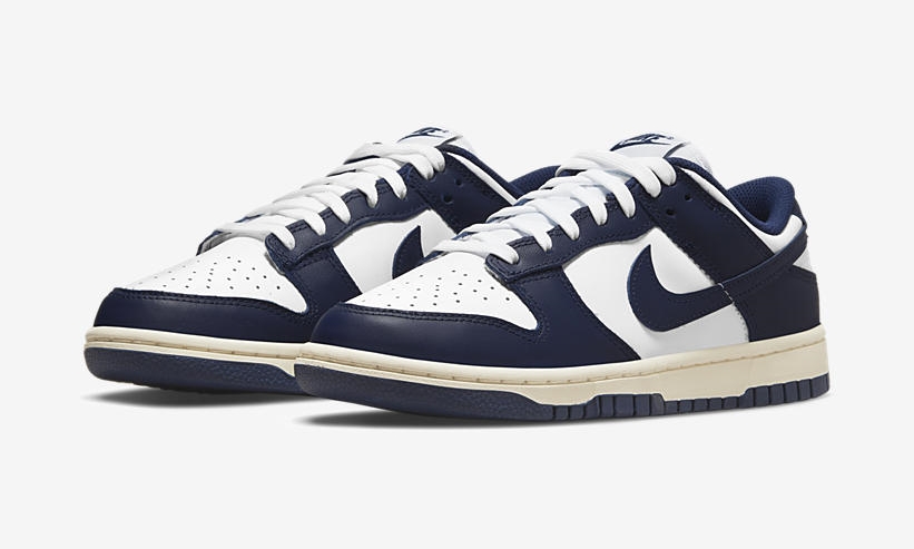 【国内 1/15 発売】ナイキ ウィメンズ ダンク ロー “エイジドネイビー/ホワイト/ネイビー” (NIKE WMNS DUNK LOW “AGED NAVY/White/Navy”) [DD1503-115]