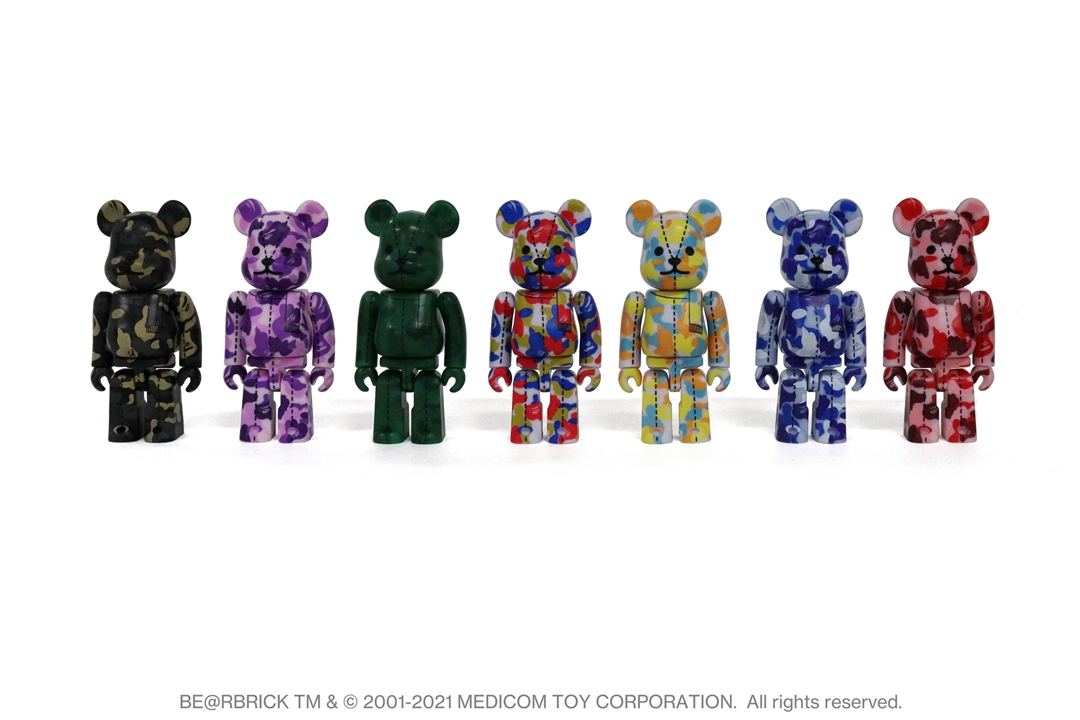 A BATHING APE 28周年 × BE@RBRICK “BAPE CAMO #4” が10/2 発売 (ア ベイシング エイプ ベアブリック)