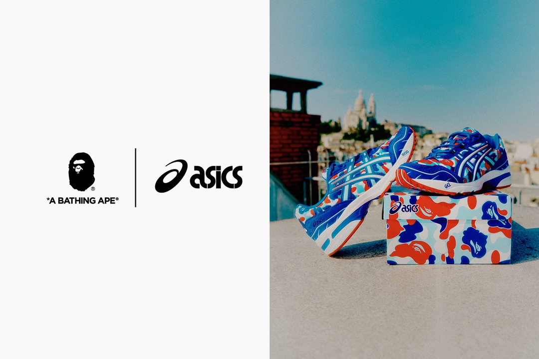 10/2 発売予定！A BATHING APE × ASICS GEL-1090 #2 “FRANCE CAMO” (ア ベイシング エイプ アシックス ゲル-1090 “フレンチカモ”)