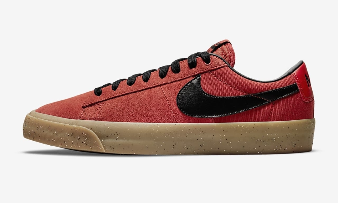 ナイキ SB ズーム ブレーザー ロー プロ GT “シナバー” (NIKE SB ZOOM BLAZER LOW PRO GT “Cinnabar”) [DC7695-600]