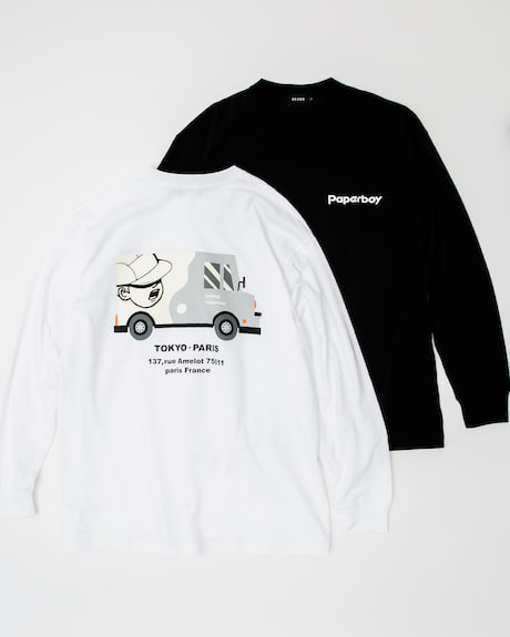 【国内 10/30 発売】BEAMS x PAPERBOY CLUB C LEGASY “White/Black” (ビームス ペーパーボーイ クラブ C レガシー “ホワイト/ブラック”) [GW2816]