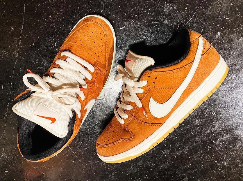 【国内 2/27 発売】NIKE SB “Orange Label” DUNK LOW PRO ISO “Dark Russet” (ナイキ エスビー “オレンジレーベル” ダンク ロー プロ “ダークラセット”) [DH1319-200]