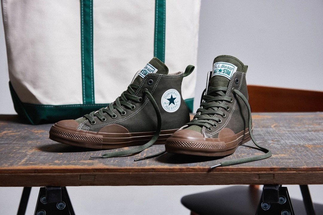 【10/26 発売、4/15 再販予定】L.L.Bean × CONVERSE ALL STAR 100 HI (エルエルビーン コンバース オールスター 100)