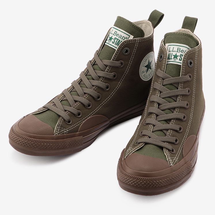 【10/26 発売、4/15 再販予定】L.L.Bean × CONVERSE ALL STAR 100 HI (エルエルビーン コンバース オールスター 100)