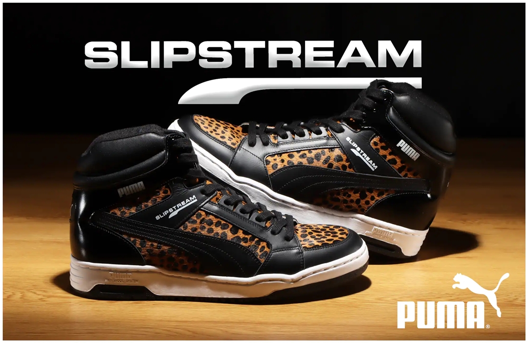 10/8 発売！PUMA SLIPSTREAM MID MIJ LEOPARD atmos (プーマ スリップストーム ミッド メイドインジャパン レオパード アトモス) [383720-01]