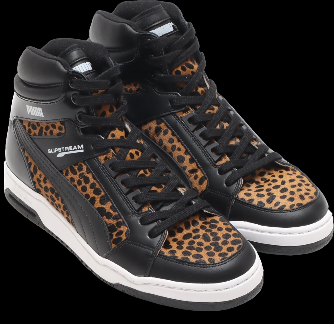 10/8 発売！PUMA SLIPSTREAM MID MIJ LEOPARD atmos (プーマ スリップストーム ミッド メイドインジャパン レオパード アトモス) [383720-01]