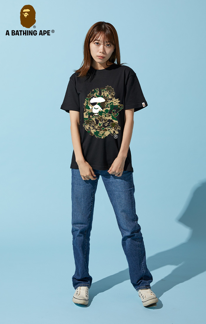 A BATHING APE x MONSTER HUNTER RISE コラボTEEがイーカプコンにて先行予約受付中 (ア ベイシング エイプ モンスターハンターライズ)