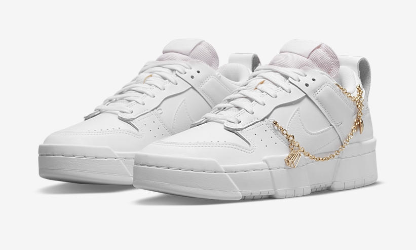 2021年 発売予定！ナイキ ダンク ロー ディスラプト “ホワイト/メタリックゴールド” (NIKE WMNS “DUNK” LOW DISRUPT “White/Metallic Gold”) [DO5219-111]