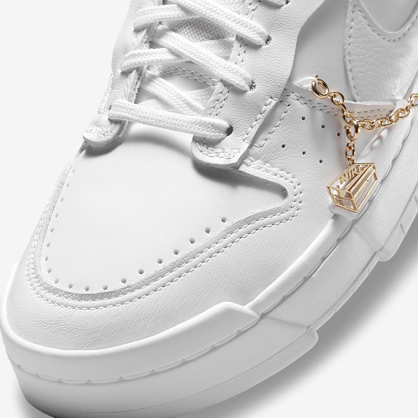 2021年 発売予定！ナイキ ダンク ロー ディスラプト “ホワイト/メタリックゴールド” (NIKE WMNS “DUNK” LOW DISRUPT “White/Metallic Gold”) [DO5219-111]