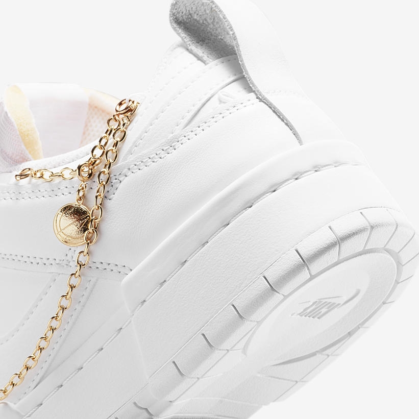 2021年 発売予定！ナイキ ダンク ロー ディスラプト “ホワイト/メタリックゴールド” (NIKE WMNS “DUNK” LOW DISRUPT “White/Metallic Gold”) [DO5219-111]