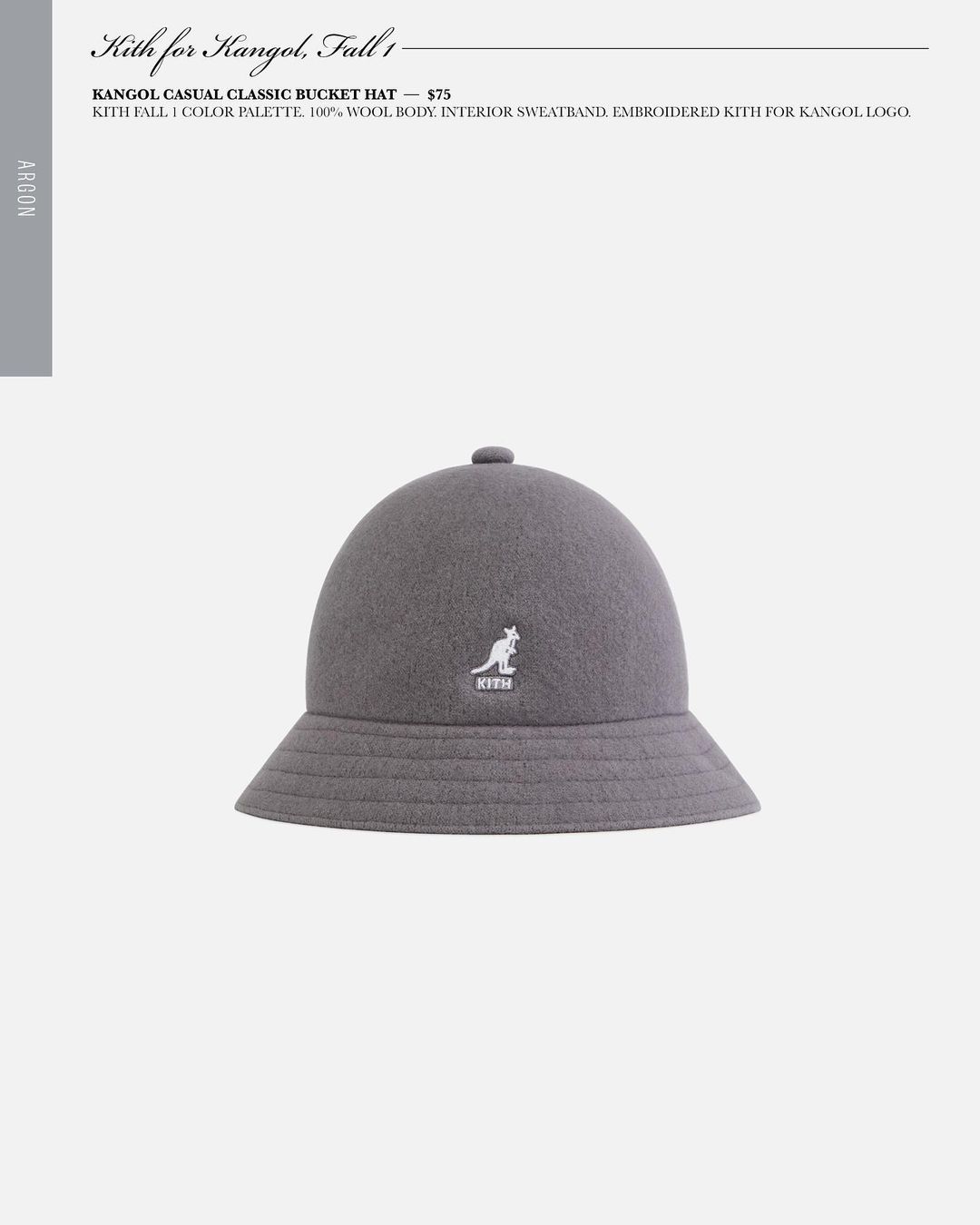 【Kith for Kangol】KITH MONDAY PROGRAM 2021年 第34弾が10/4 発売 (キス)