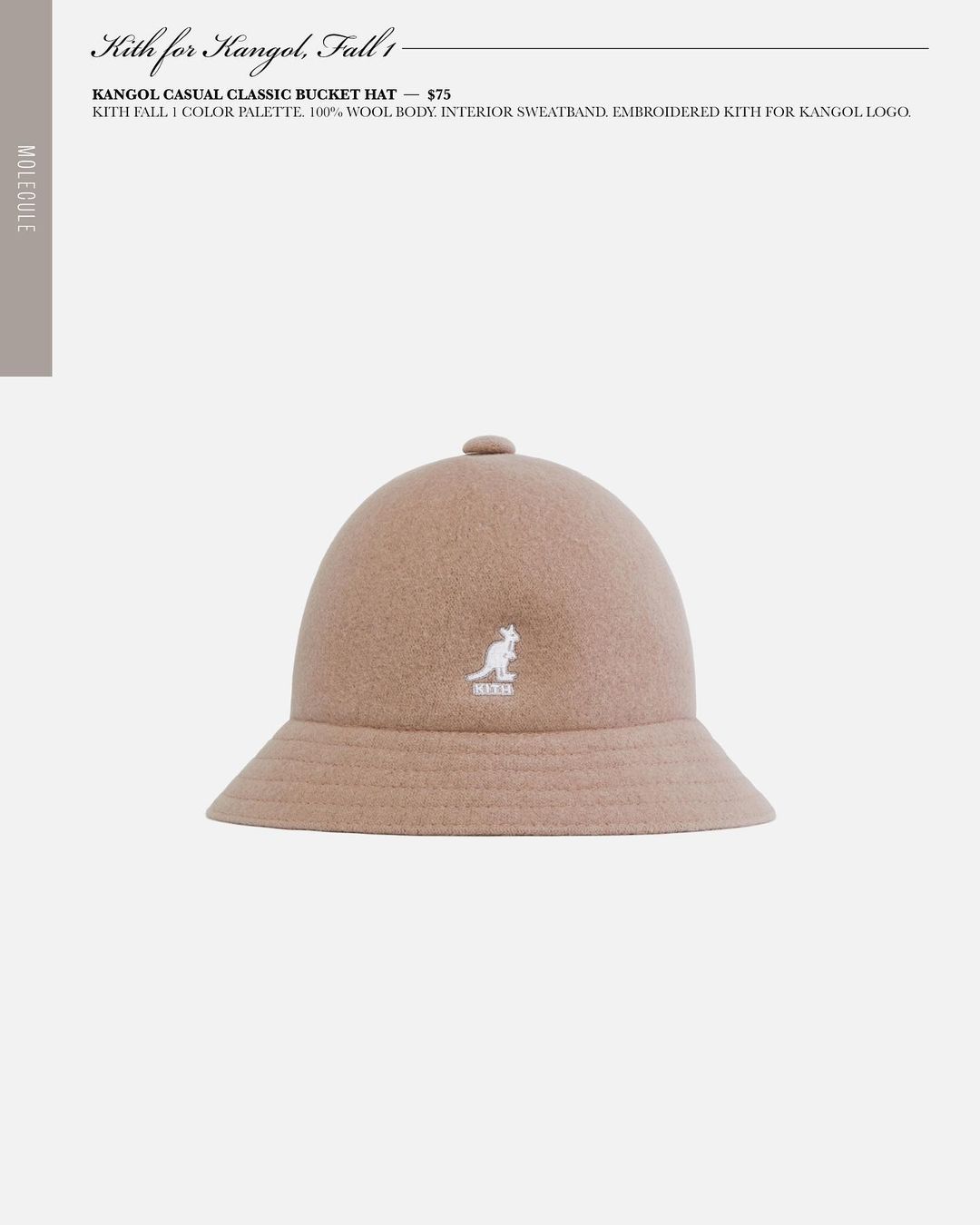 【Kith for Kangol】KITH MONDAY PROGRAM 2021年 第34弾が10/4 発売 (キス)