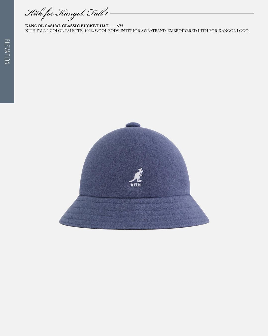 【Kith for Kangol】KITH MONDAY PROGRAM 2021年 第34弾が10/4 発売 (キス)