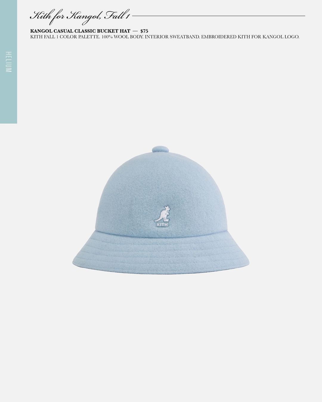 【Kith for Kangol】KITH MONDAY PROGRAM 2021年 第34弾が10/4 発売 (キス)