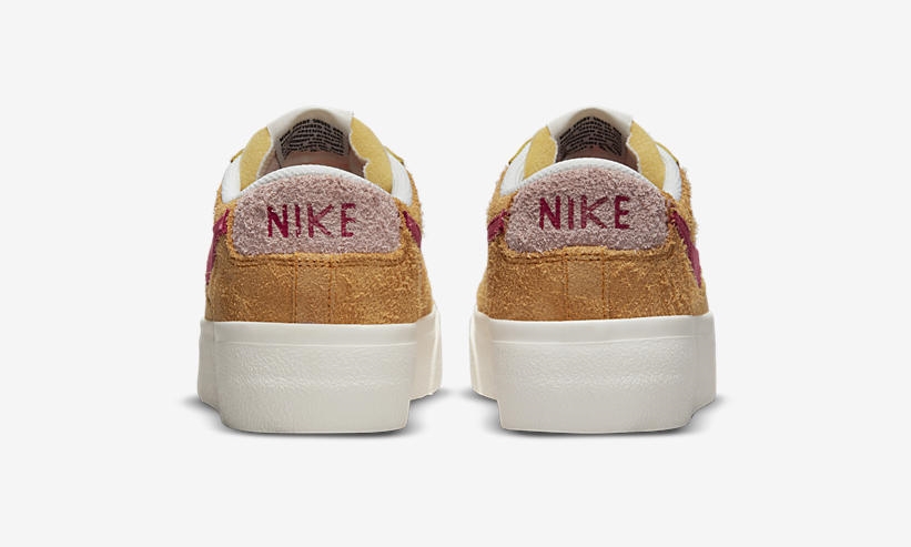 ナイキ ウィメンズ ブレーザー ロー プラットフォーム “サンセット/ラッシュマルーン” (NIKE WMNS BLAZER LOW PLATFORM “Sunset/Rush Maroon”) [DO6721-700]