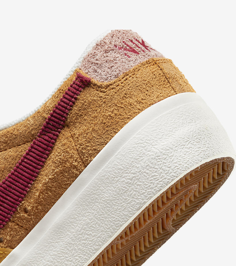 ナイキ ウィメンズ ブレーザー ロー プラットフォーム “サンセット/ラッシュマルーン” (NIKE WMNS BLAZER LOW PLATFORM “Sunset/Rush Maroon”) [DO6721-700]