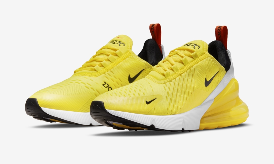 2021年 発売予定！ナイキ エア マックス 270 “イエロー/ホワイト/クリムゾン” (NIKE AIR MAX 270 “Yellow/White/Crimson”) [DQ4694-700]