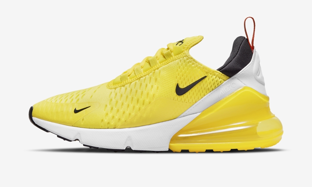 2021年 発売予定！ナイキ エア マックス 270 “イエロー/ホワイト/クリムゾン” (NIKE AIR MAX 270 “Yellow/White/Crimson”) [DQ4694-700]