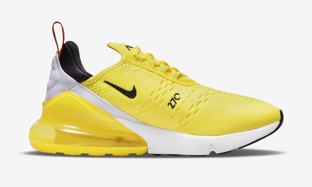 2021年 発売予定！ナイキ エア マックス 270 “イエロー/ホワイト/クリムゾン” (NIKE AIR MAX 270 “Yellow/White/Crimson”) [DQ4694-700]