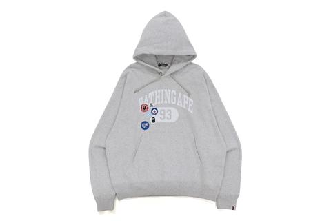 A BATHING APE からオリジナルのグラフィックバッジを配したジャケット/プルオーバー「BADGE MOTIF」が10/8、10/9 発売 (ア ベイシング エイプ)