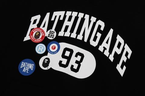 A BATHING APE からオリジナルのグラフィックバッジを配したジャケット/プルオーバー「BADGE MOTIF」が10/8、10/9 発売 (ア ベイシング エイプ)