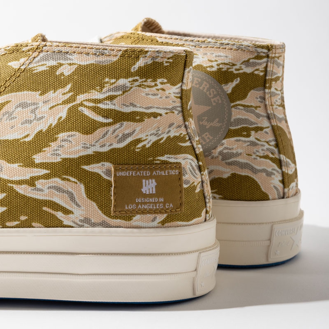 海外 10/14 発売！UNDEFEATED x CONVERSE CHUCK 70 MID “Tiger Camo” (アンディフィーテッド コンバース チャック 70 ミッド “タイガーカモ”)