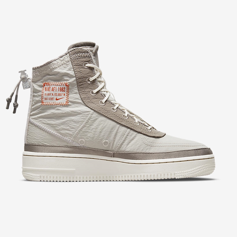 2021年 発売予定！ナイキ ウィメンズ エア フォース 1 シェル 2カラー (NIKE WMNS AIR FORCE 1 SHELL) [DO7450-211/DO7450-511]