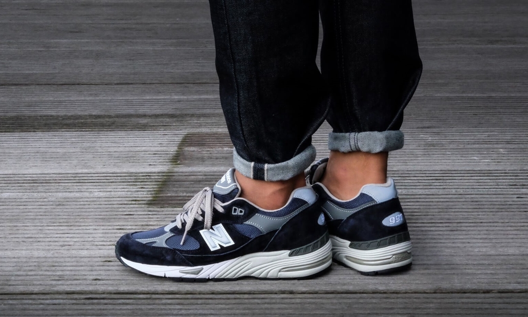 New Balance ニューバランス 991 ネイビー-