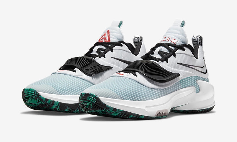 【国内 10/19 発売】ナイキ エア ズーム フリーク 3 EP “ホワイト/ティール/ブラック” (NIKE ZOOM FREAK 3 EP “White/Teal/Black”) [DA0694-101]