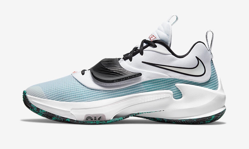 【国内 10/19 発売】ナイキ エア ズーム フリーク 3 EP “ホワイト/ティール/ブラック” (NIKE ZOOM FREAK 3 EP “White/Teal/Black”) [DA0694-101]