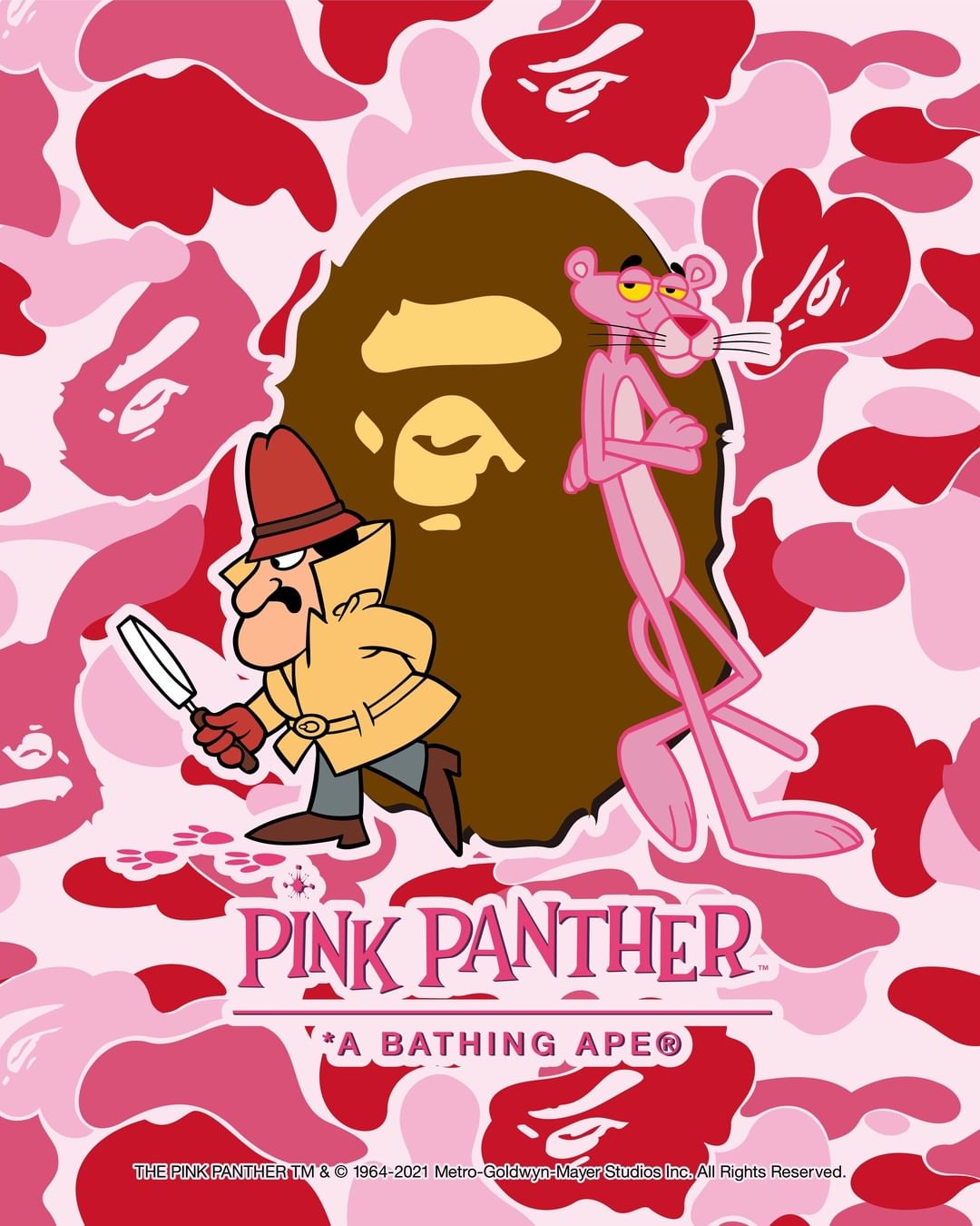 10/16 発売予定！A BATHING APE × PINK PANTHER (ア ベイシング エイプ ピンクパンサー)