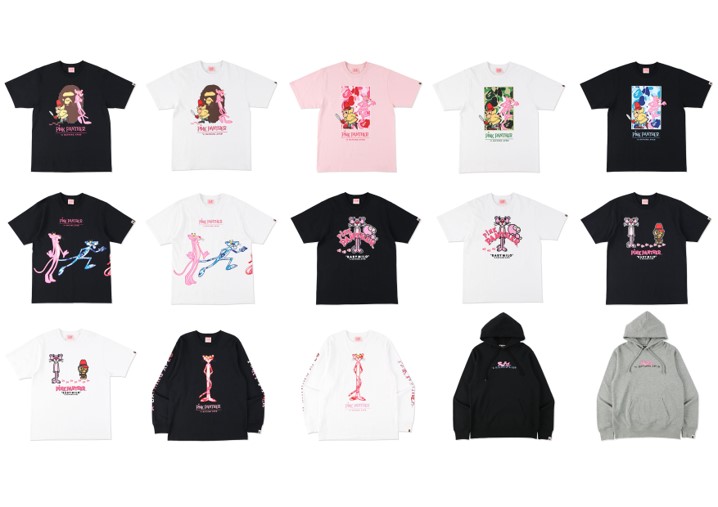 10/16 発売予定！A BATHING APE × PINK PANTHER (ア ベイシング エイプ ピンクパンサー)